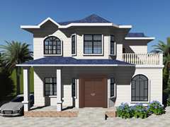 睿婕輕鋼別墅-簡歐風(fēng)格