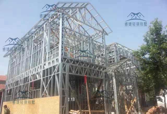 200多平別墅25天完工是什么體驗(yàn)？安徽王總輕鋼別墅全過(guò)程揭秘！(圖24)