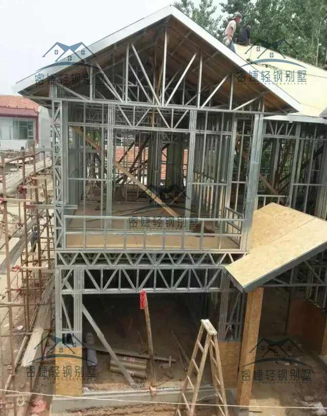 200多平別墅25天完工是什么體驗(yàn)？安徽王總輕鋼別墅全過(guò)程揭秘！(圖26)