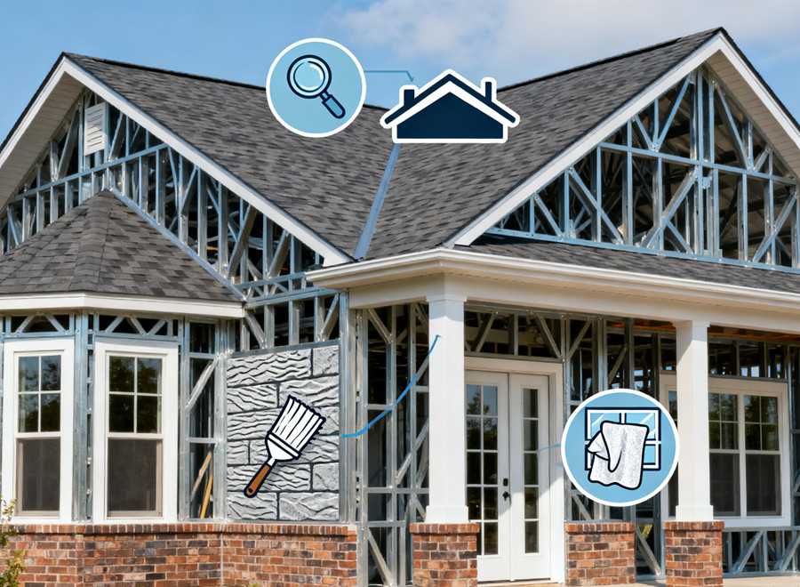 輕鋼別墅保養(yǎng)指南